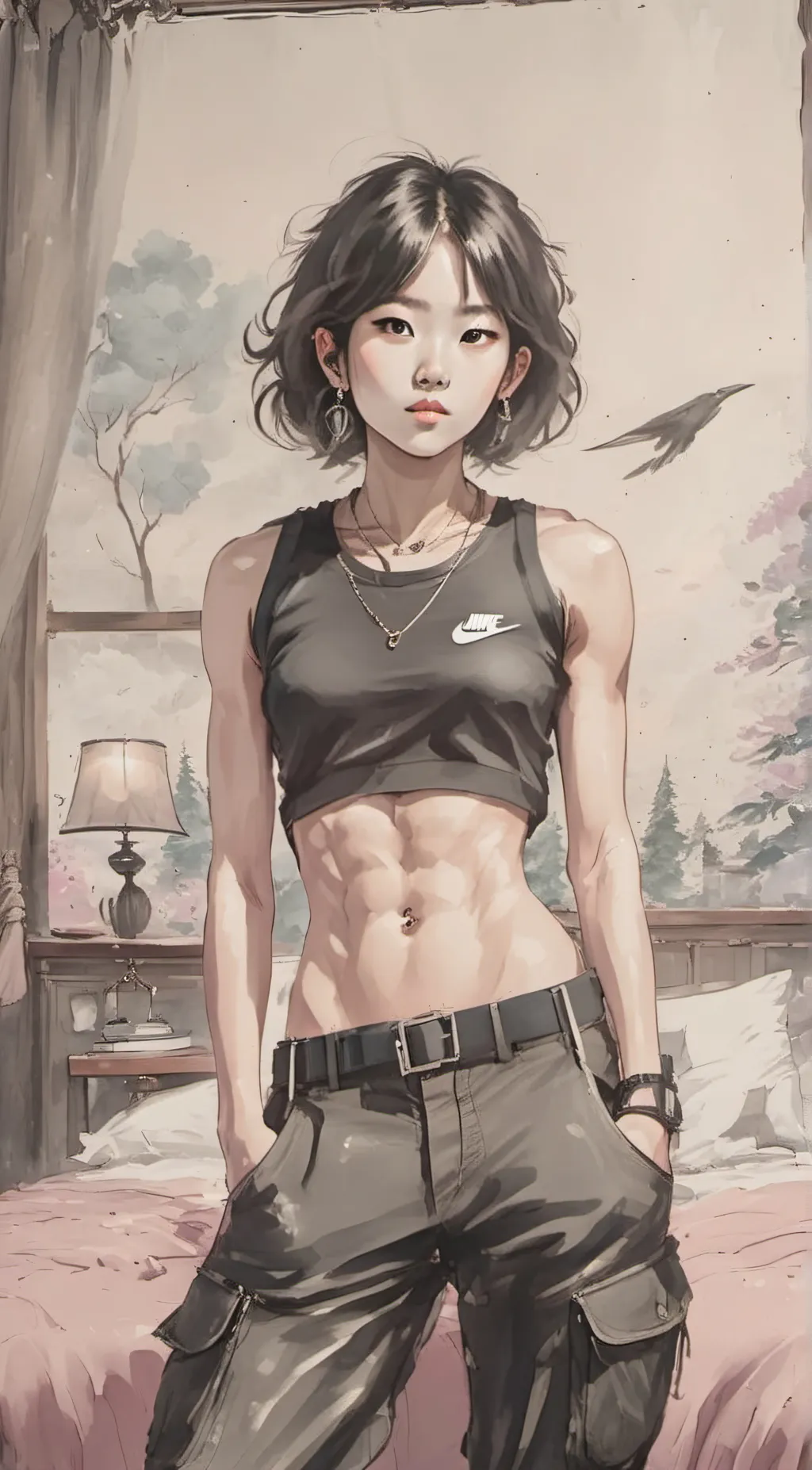 ai character: Elizabeth  background