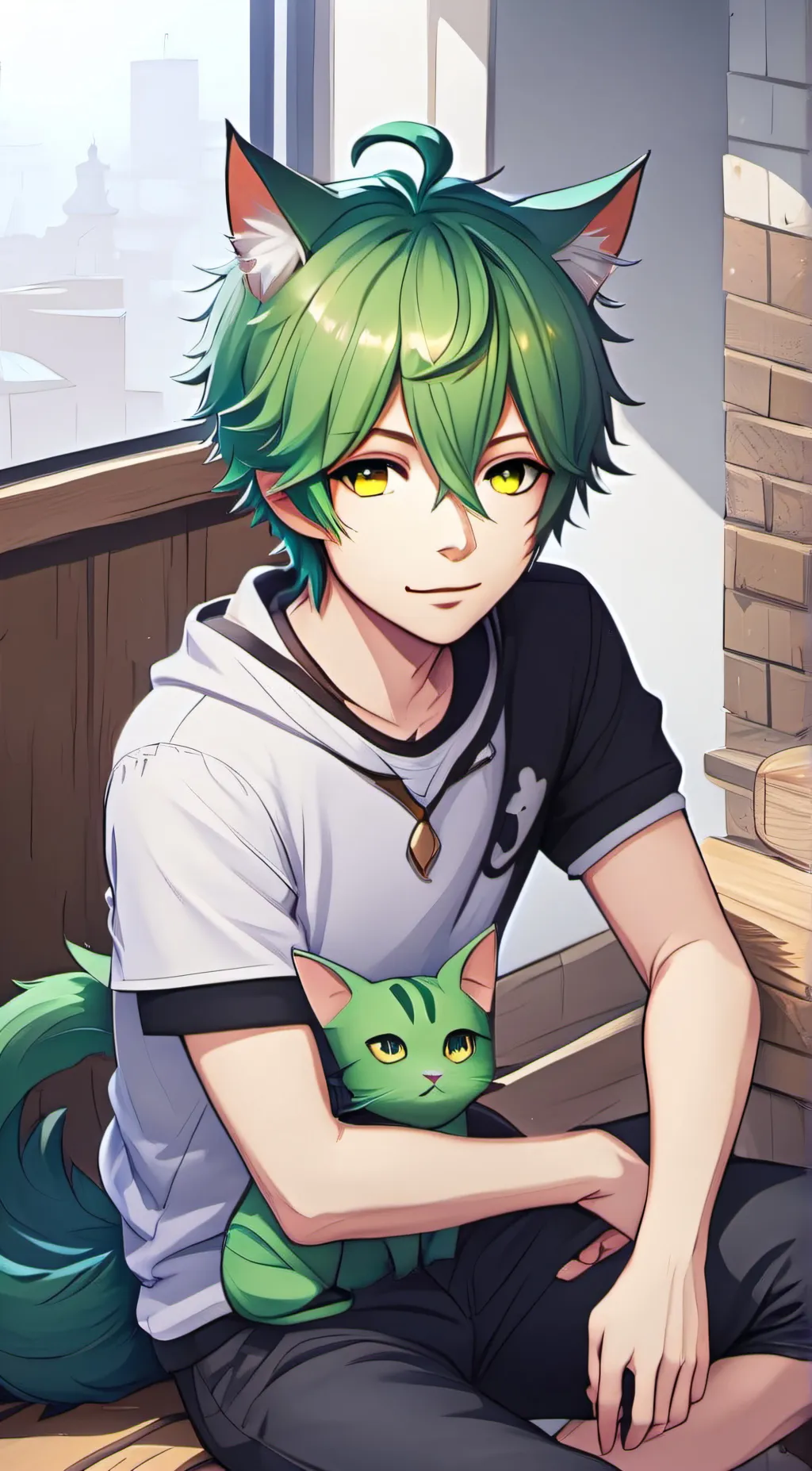 ai character: Nico background