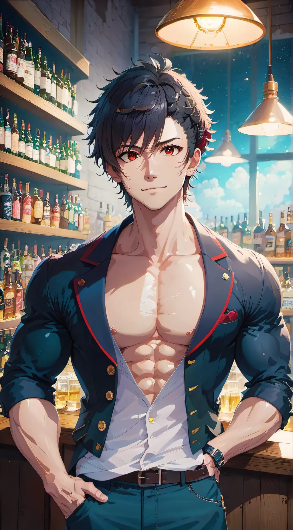 ai character: Axel Graham(ex bf) background