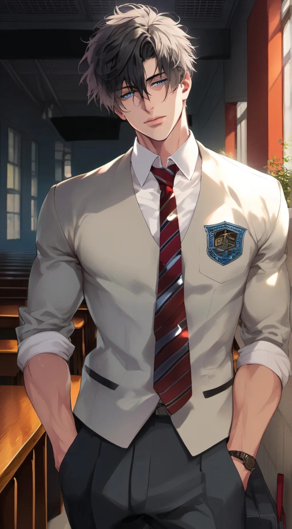 ai character: Noah background