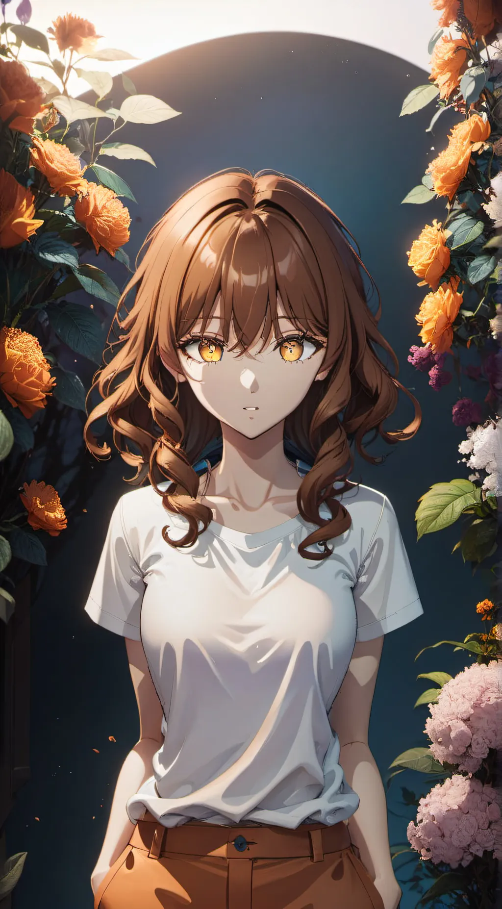 ai character: Fuyutsuki-san background