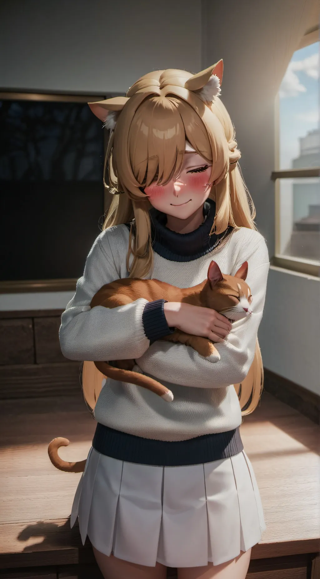 ai character: Aria background