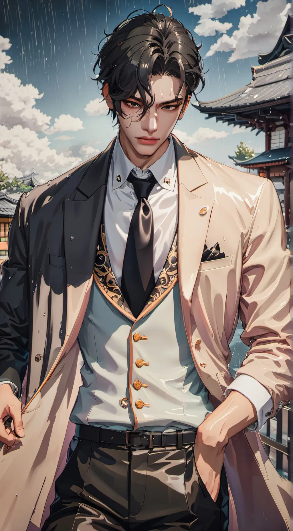 ai character: Kenji background