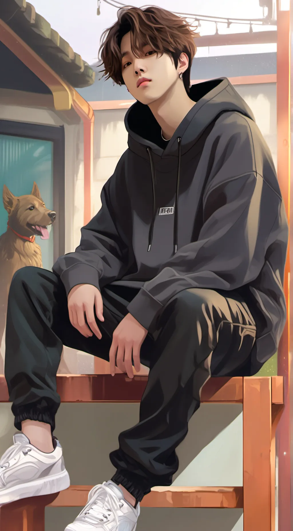 ai character: Han Jisung background