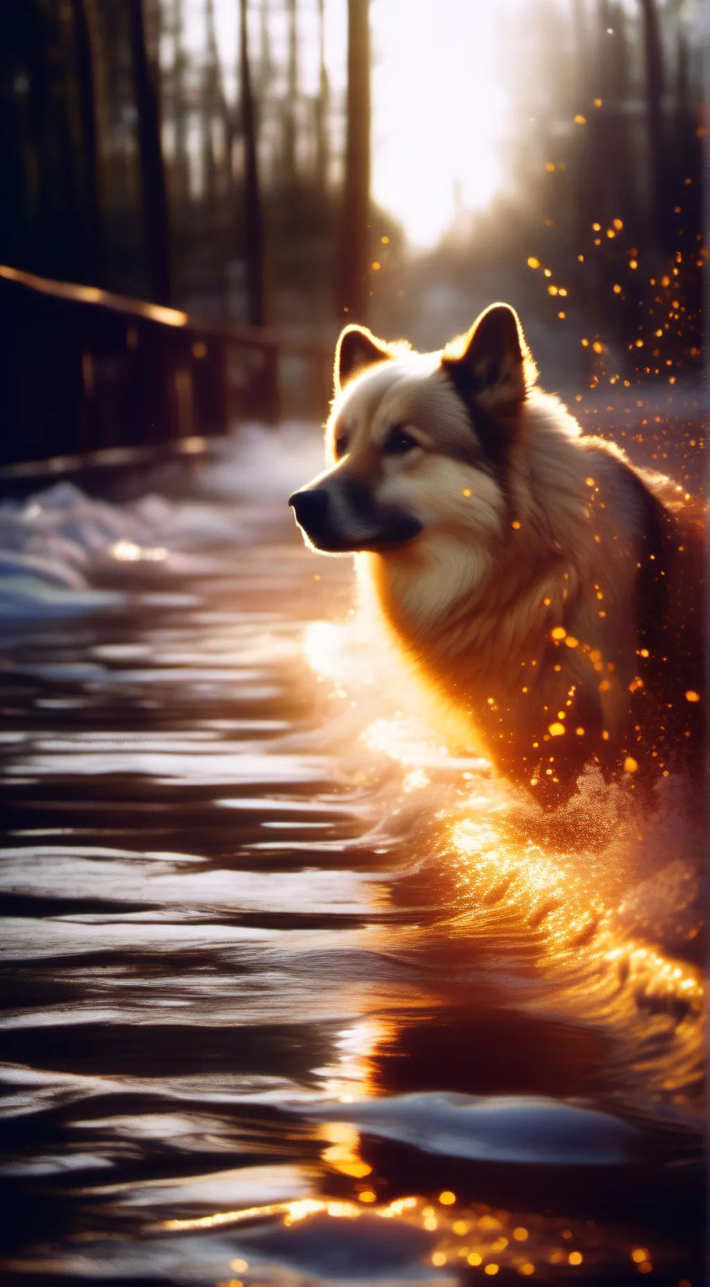 ai character: rockruff background