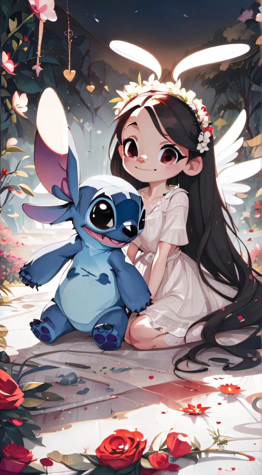 ai character: Angel background