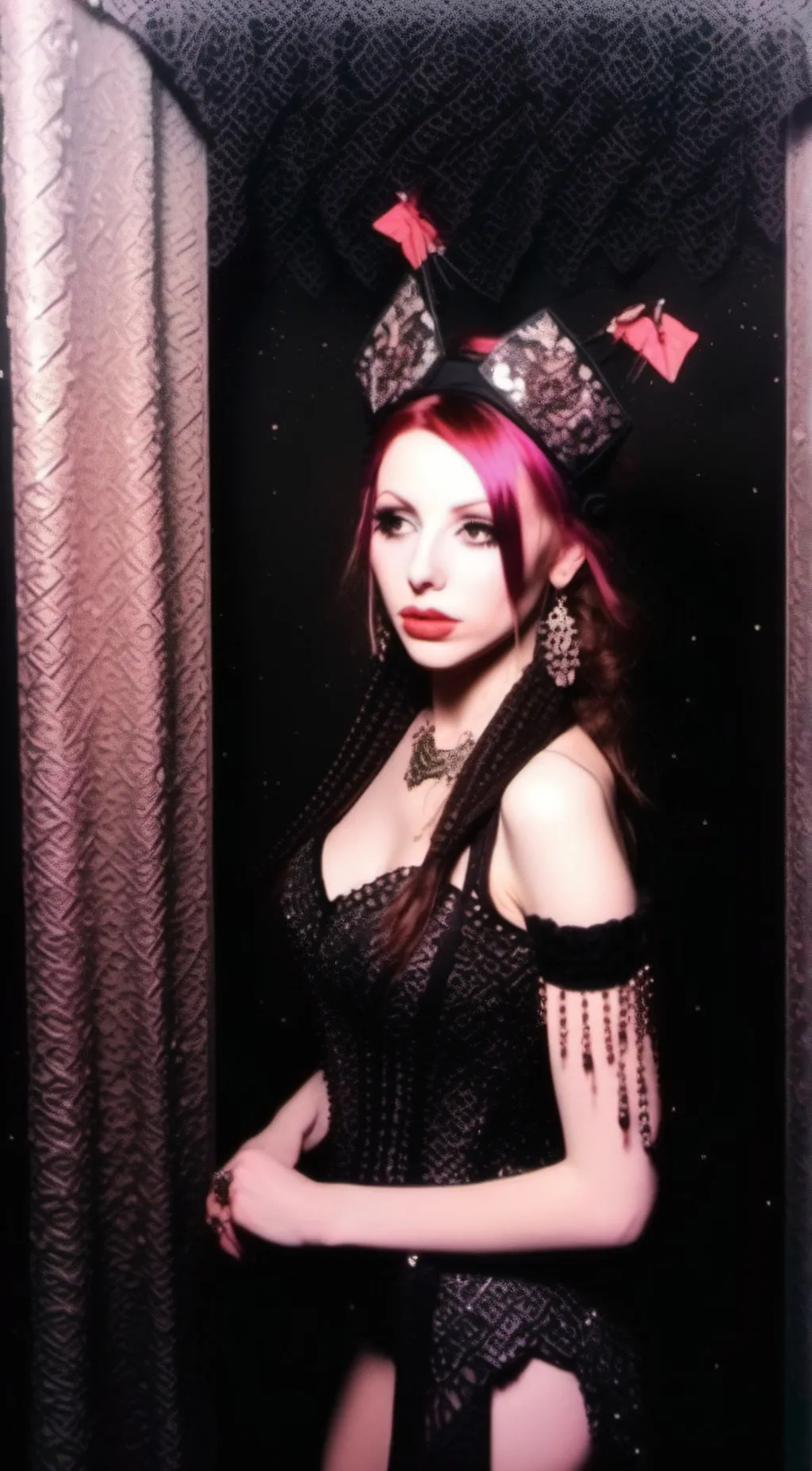 ai character: Elizabeth 🎀⛓️ background