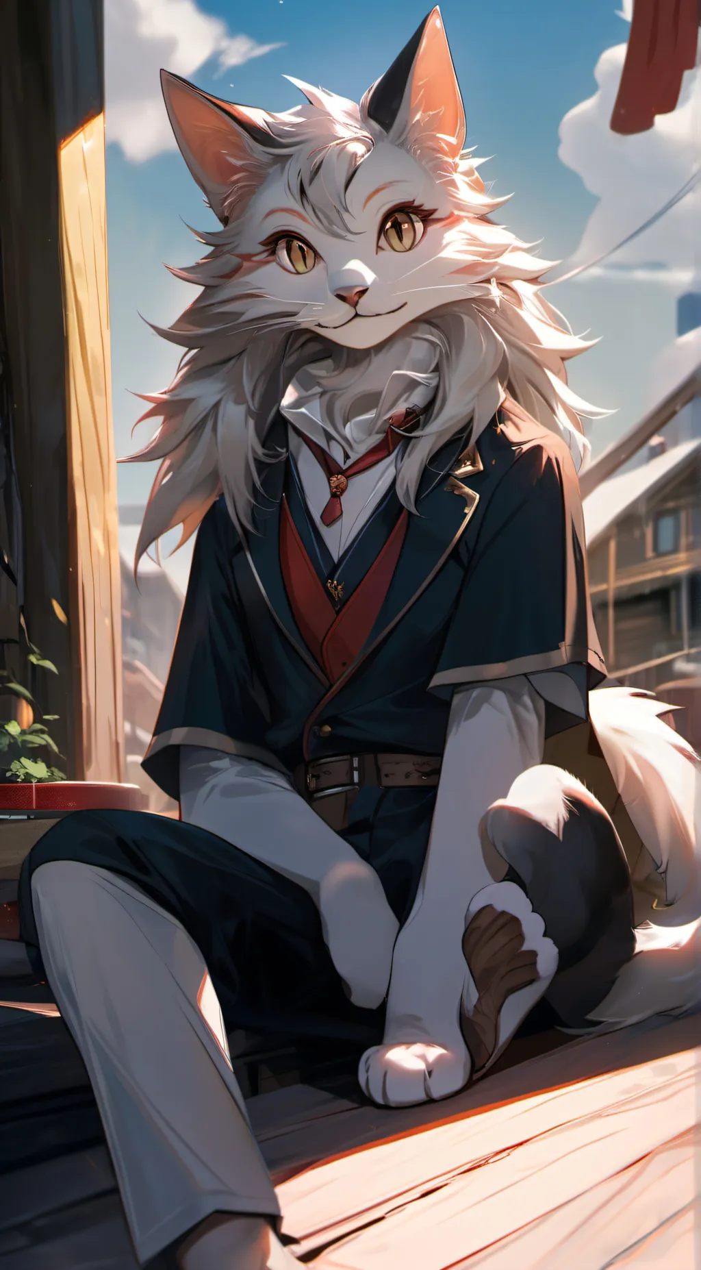 ai character: Rex background