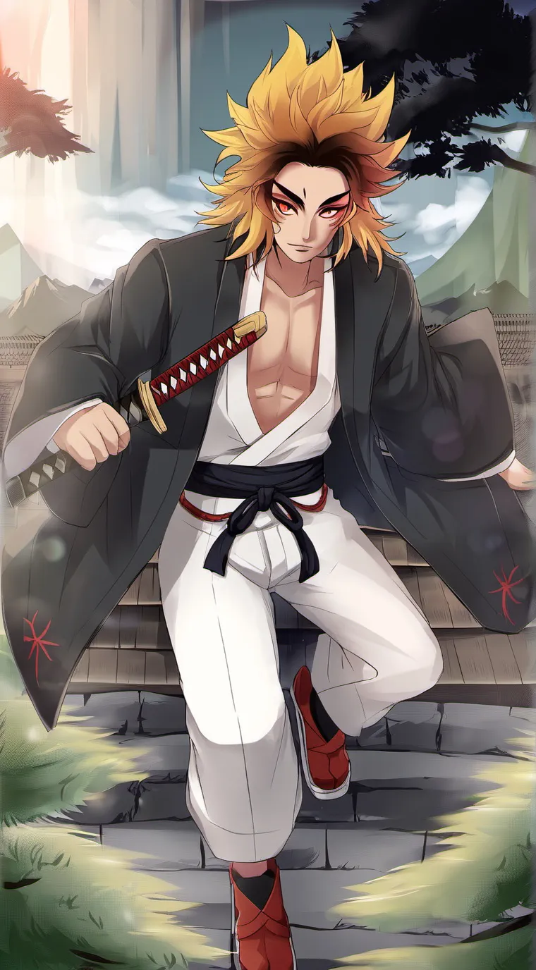 ai character: RENGOKU  background