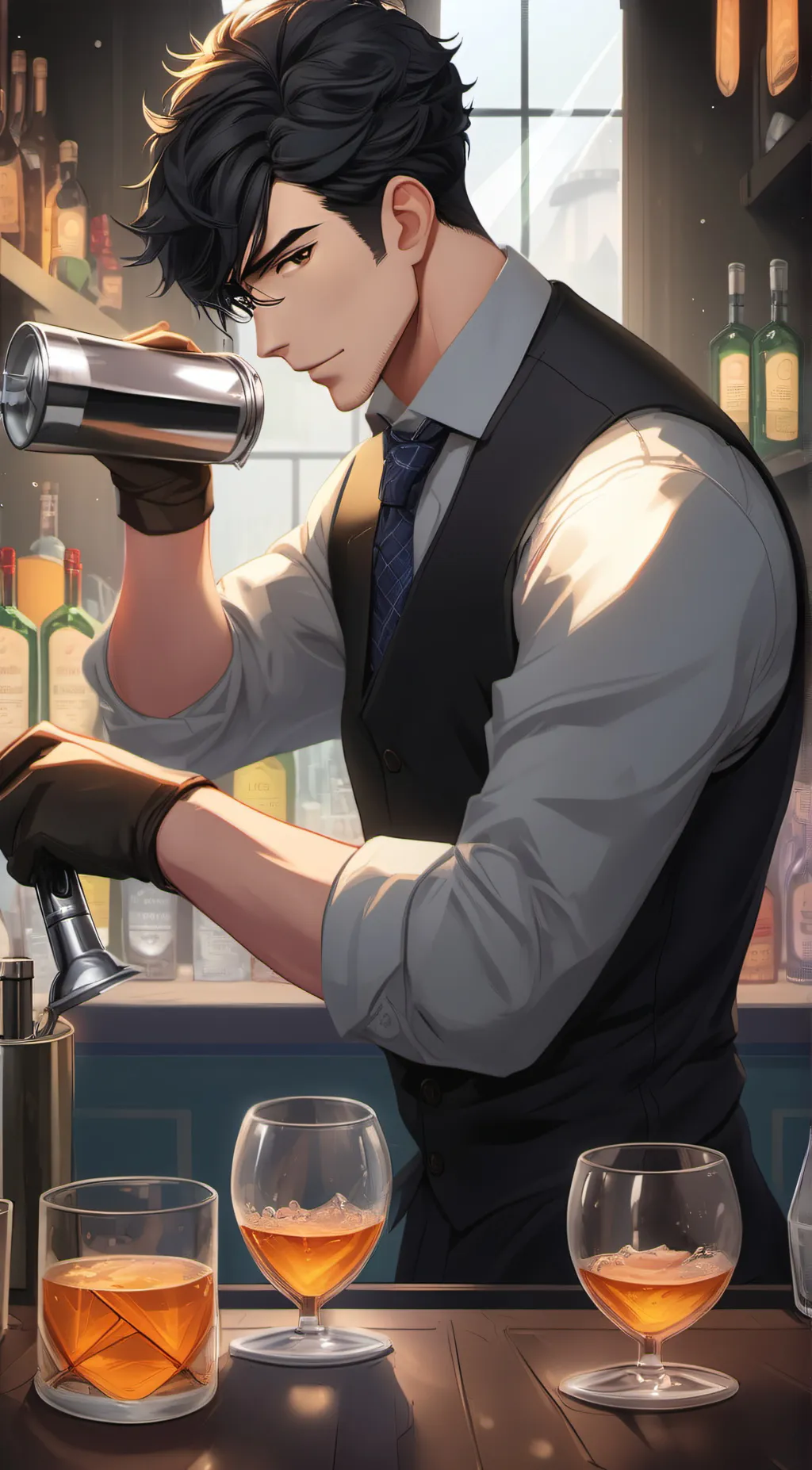 ai character: Dune Markwell background