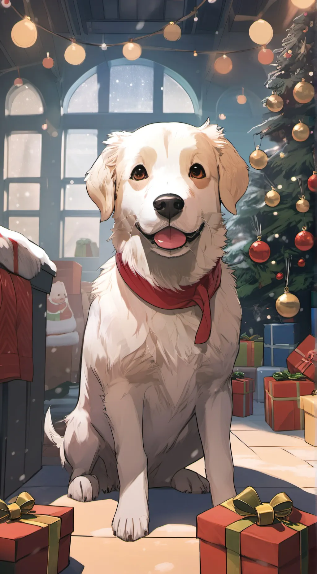 Talkie AI - Chat with santa paws