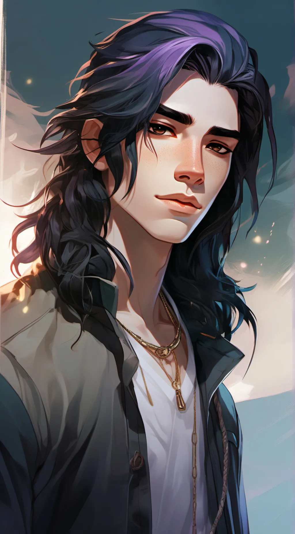 ai character: Noel  background