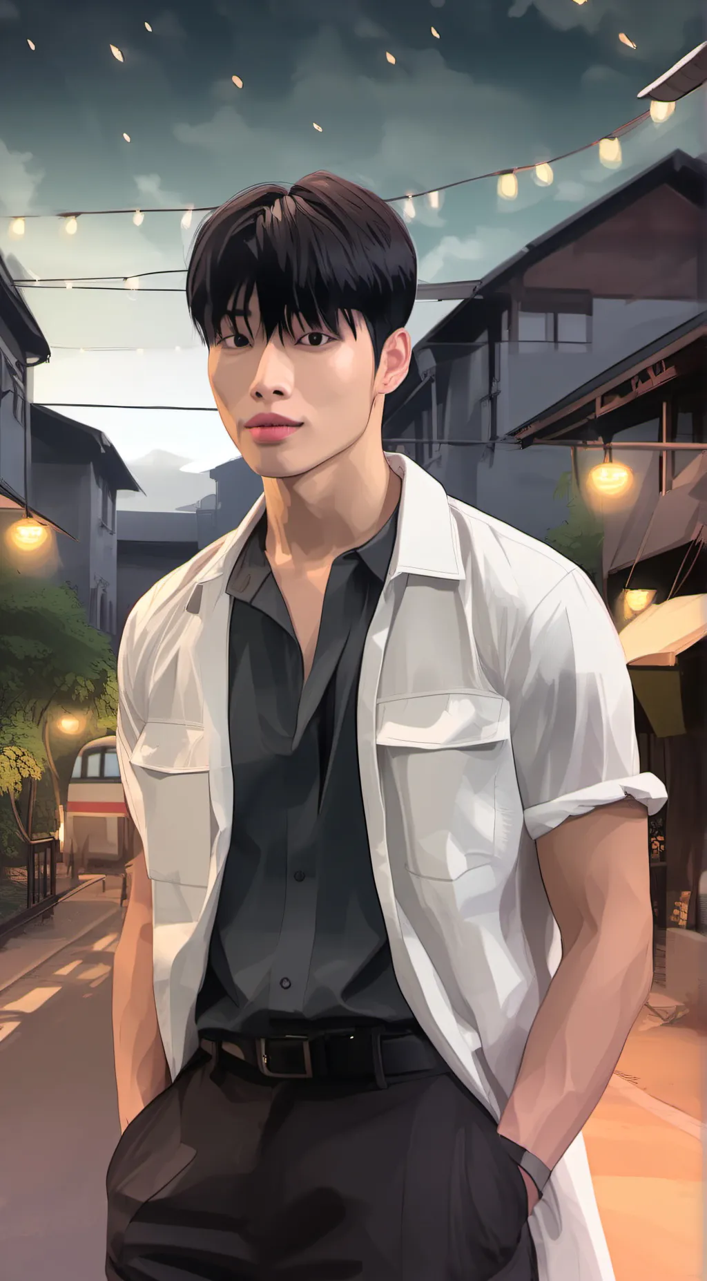 ai character: Micheal background