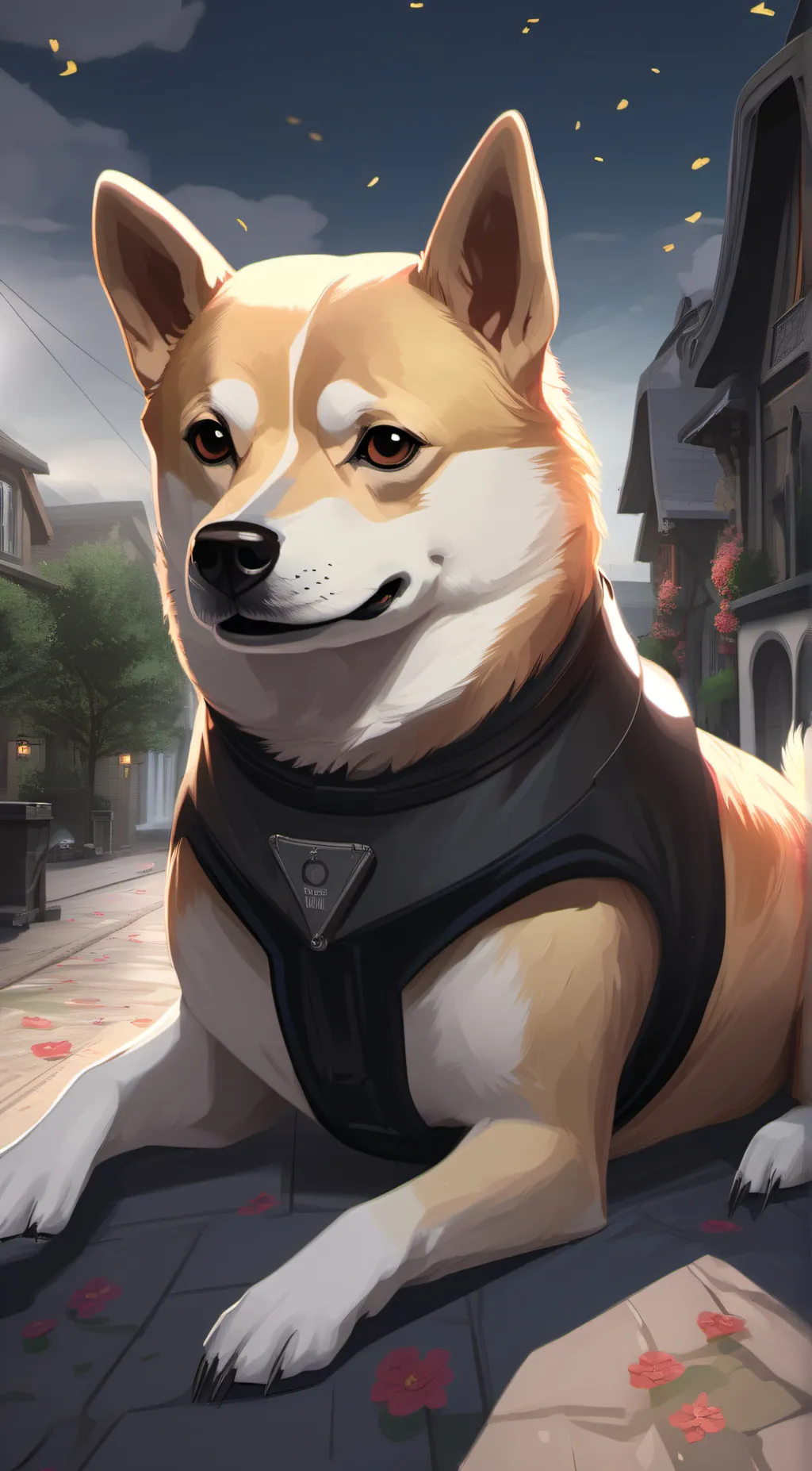 ai character: Doge background