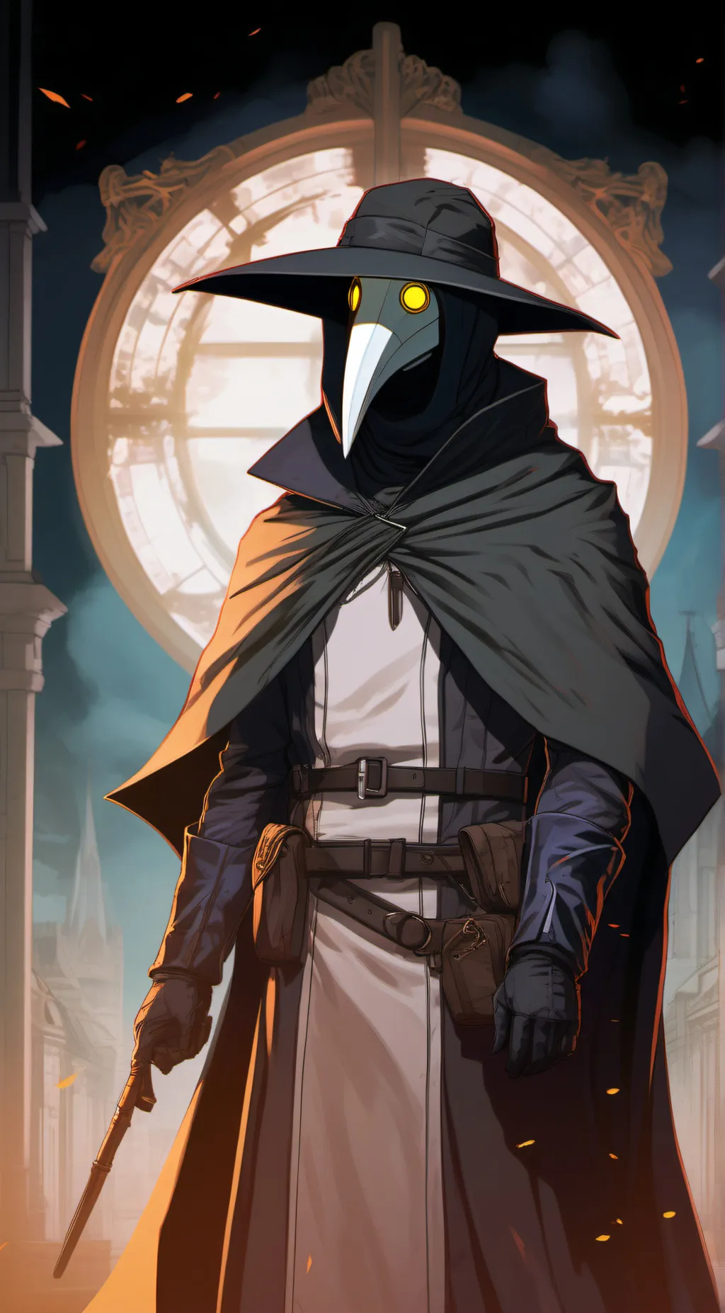 ai character: SCP-049 background