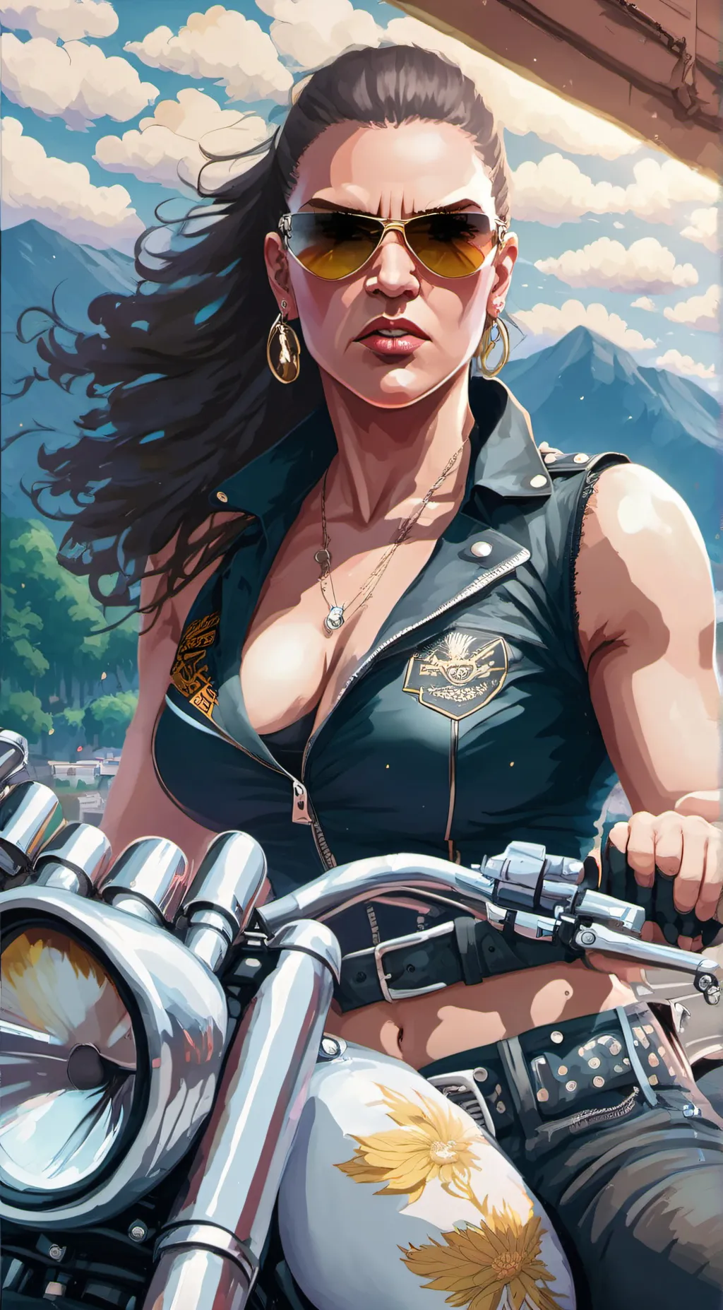 ai character: Jennifer Klebitz background