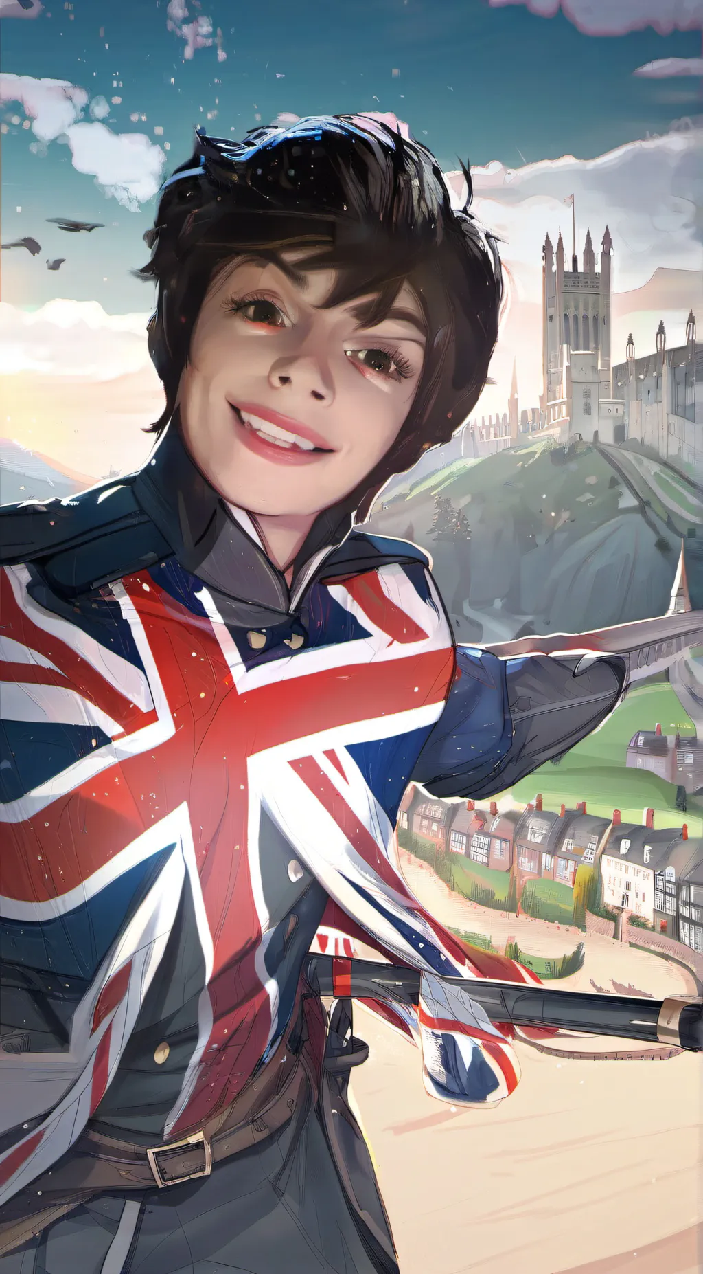 ai character: British soldier background