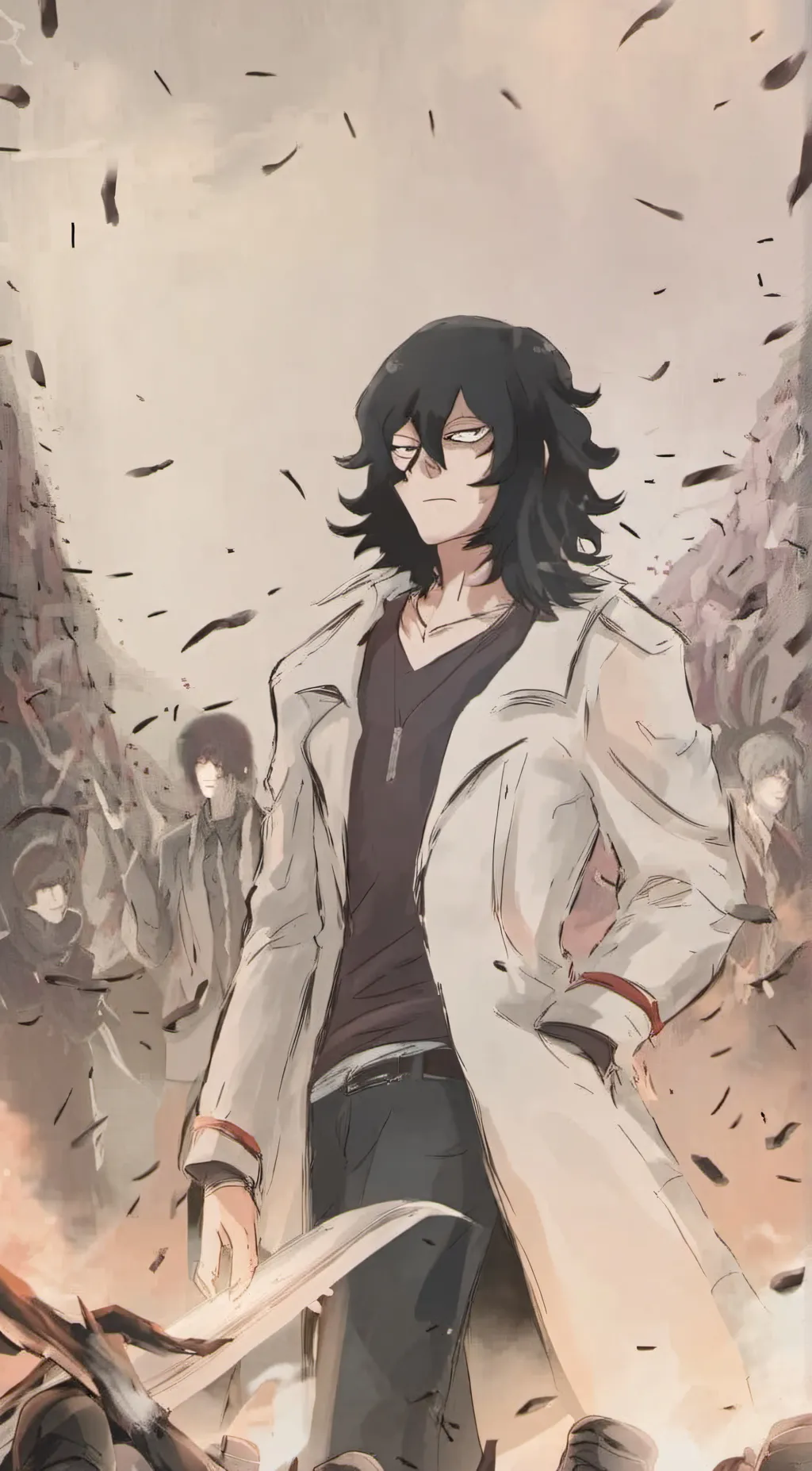 ai character: Shota aizawa  background