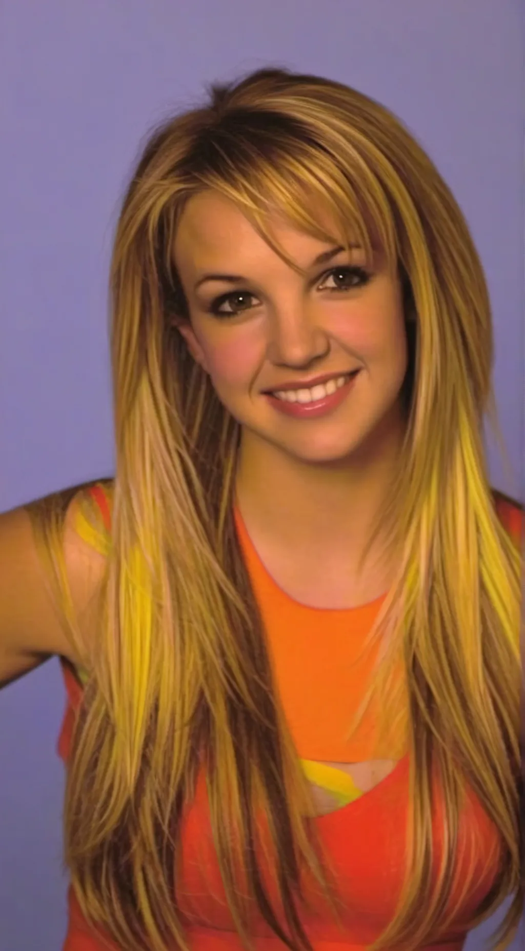 ai character: Britney Spears  background