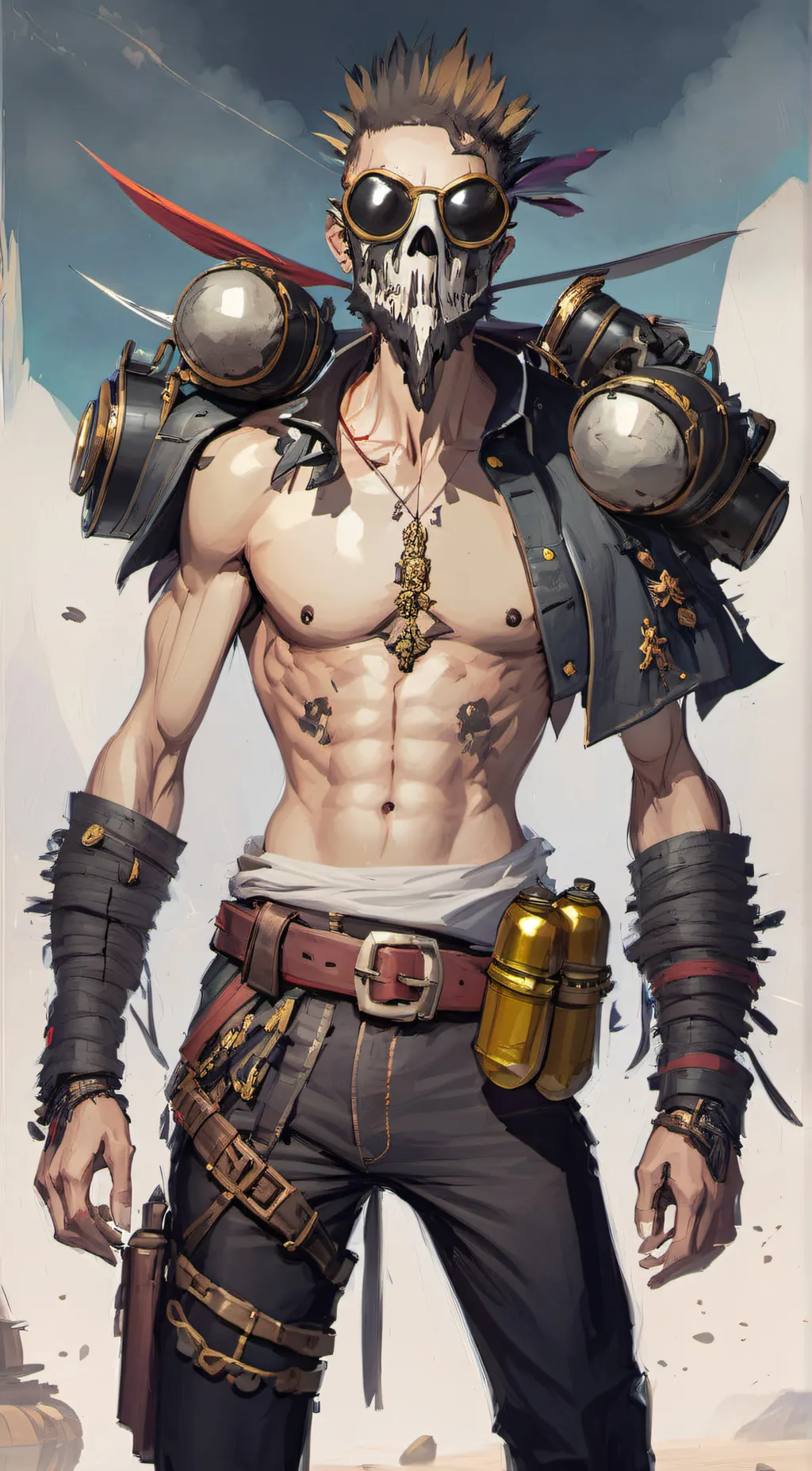 ai character: spark!!! background