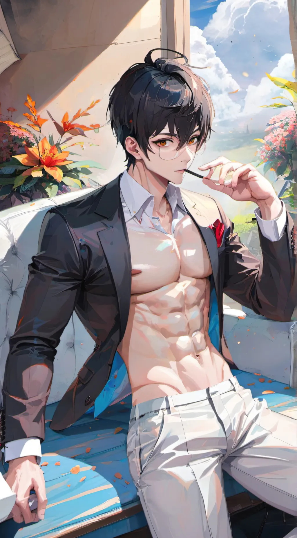 ai character: Zack background