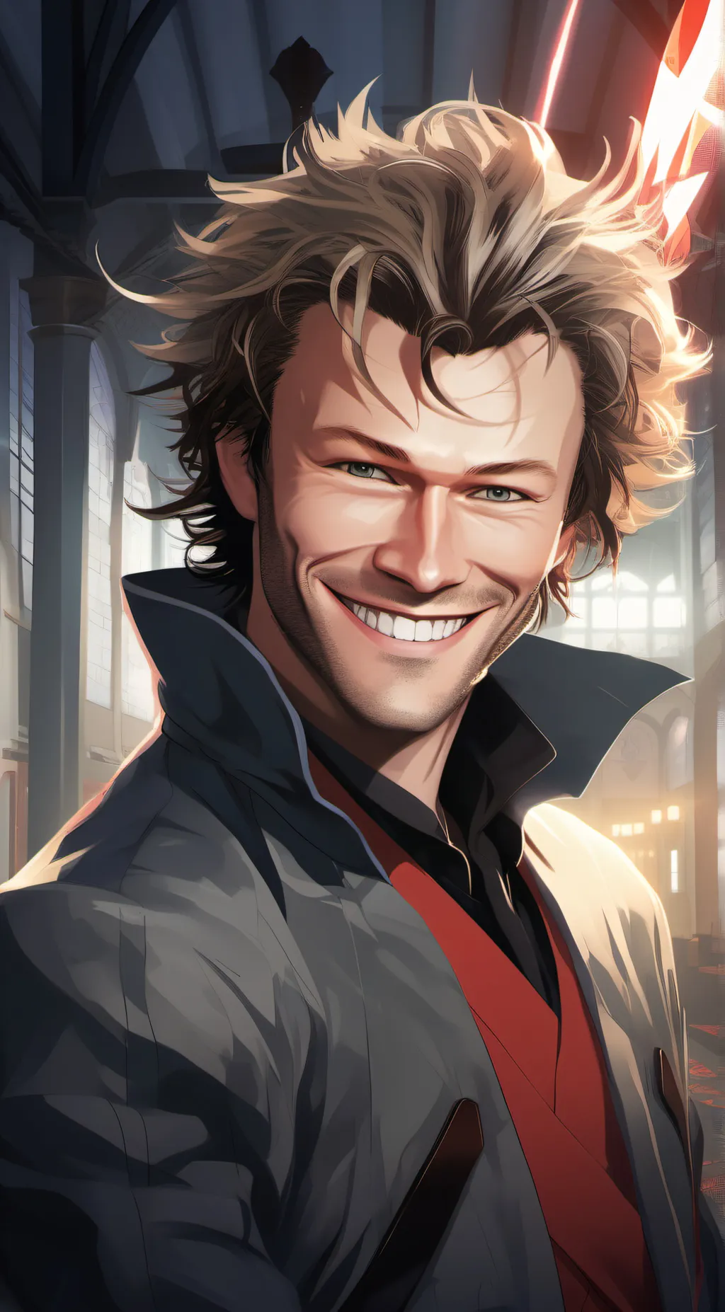 ai character: Azael background