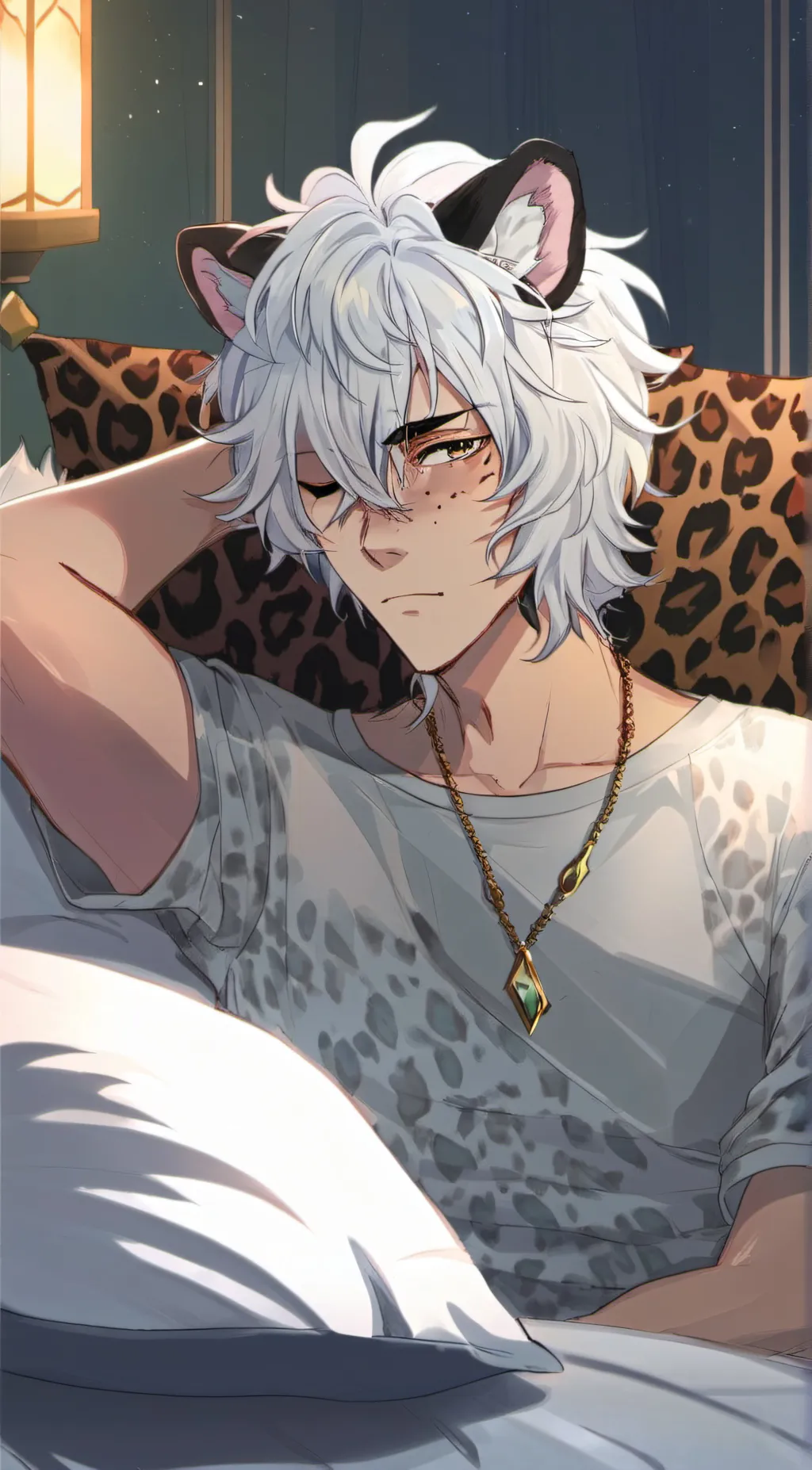 ai character: Sky’white background