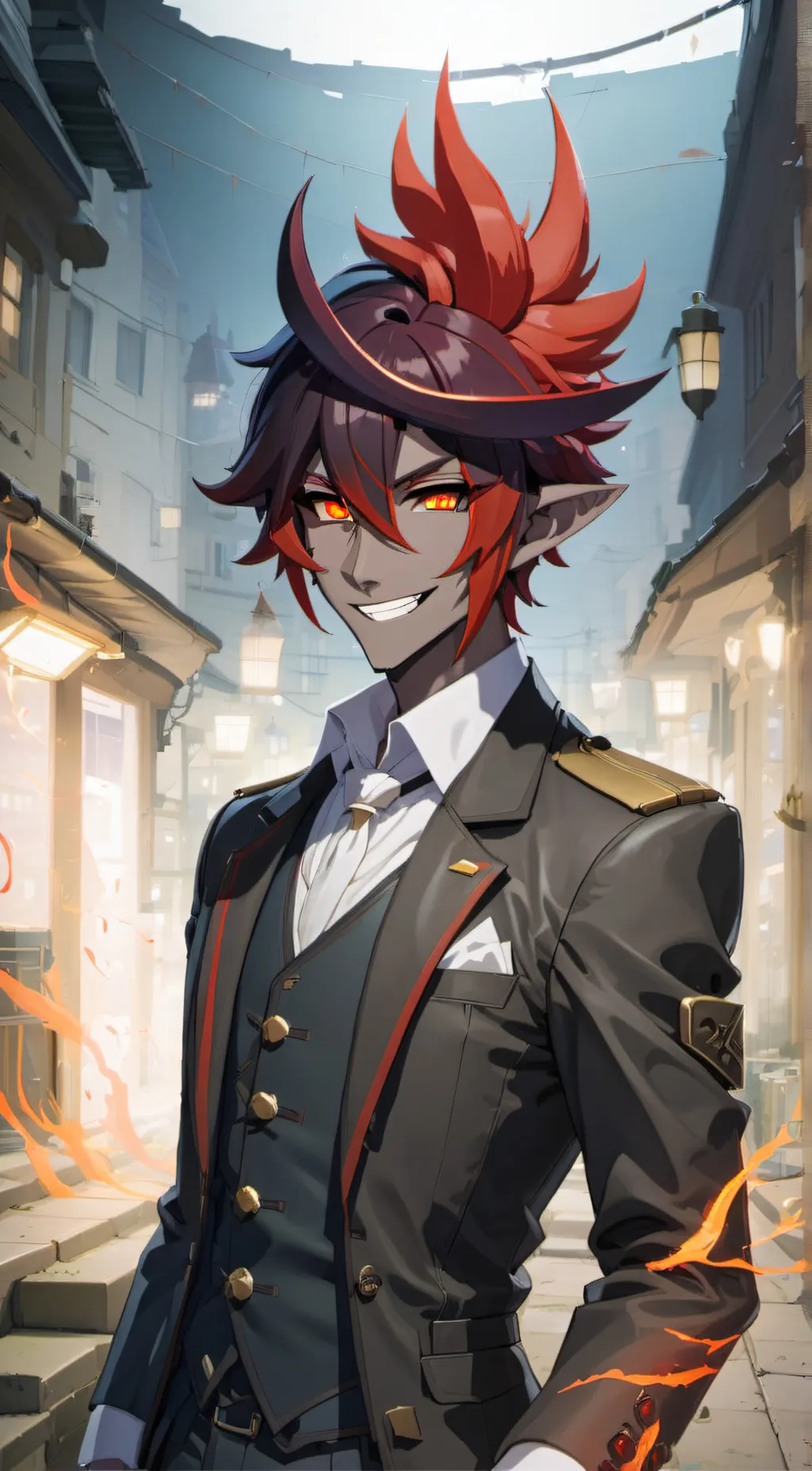 ai character: Alastor  background