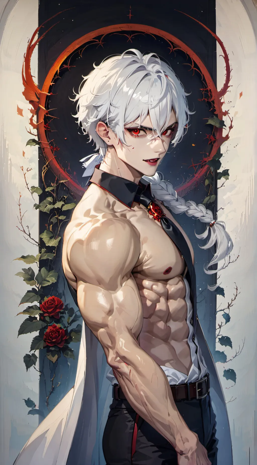 ai character: oliver background