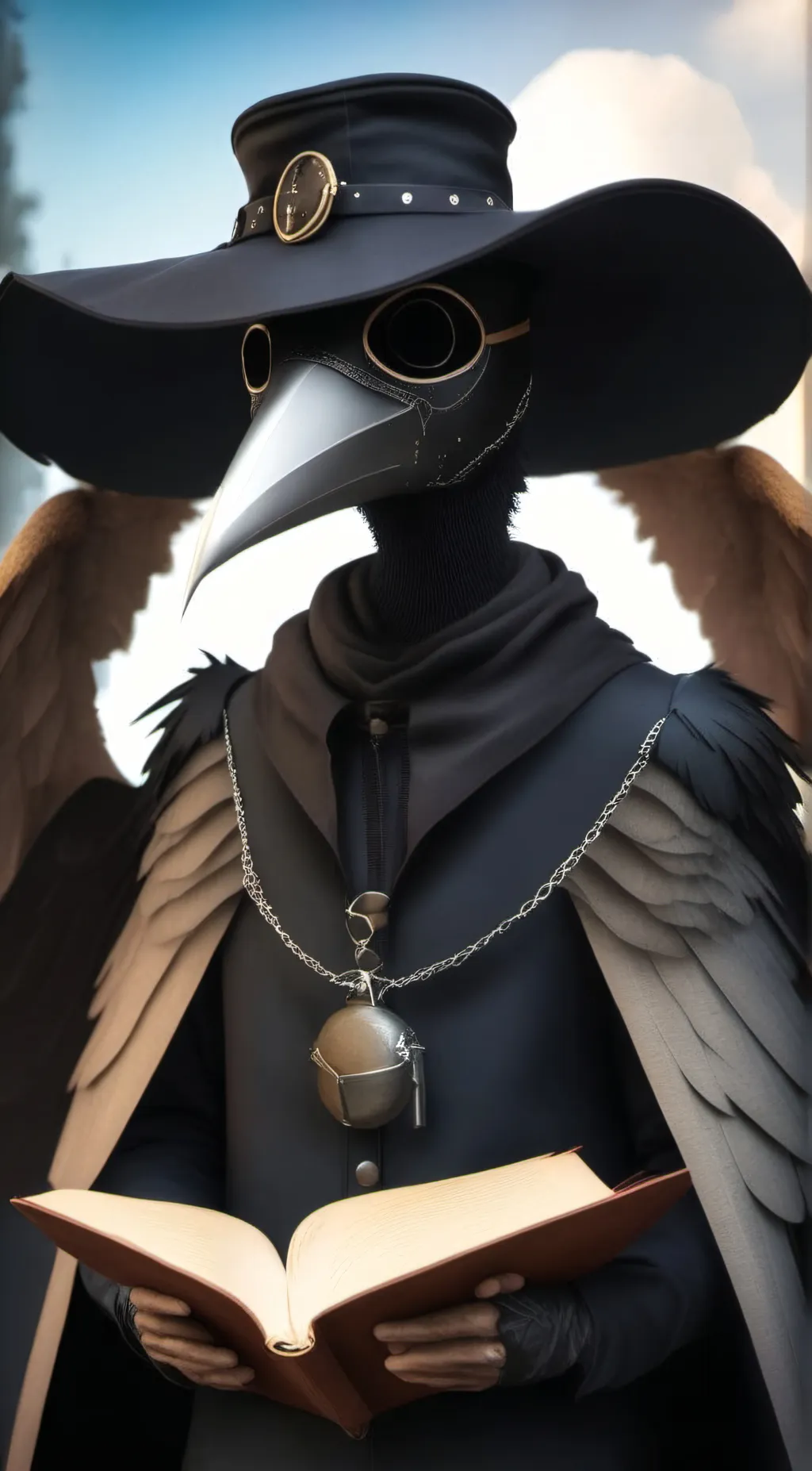 ai character: Pluas background