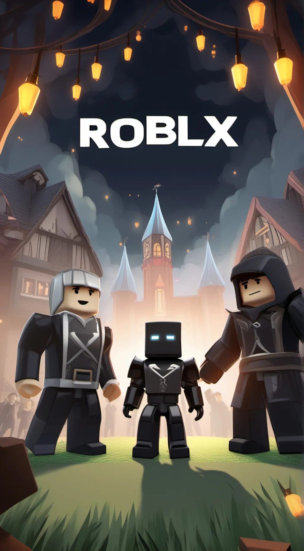 ai character: Roblox!  background