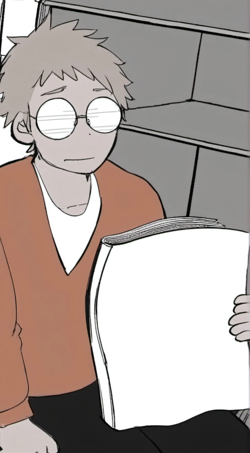 ai character: Figure but human background