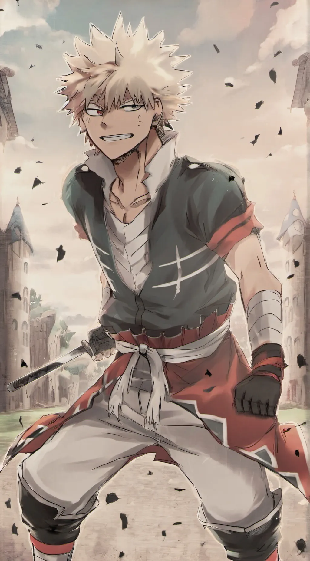 ai character: Prince Bakugo background