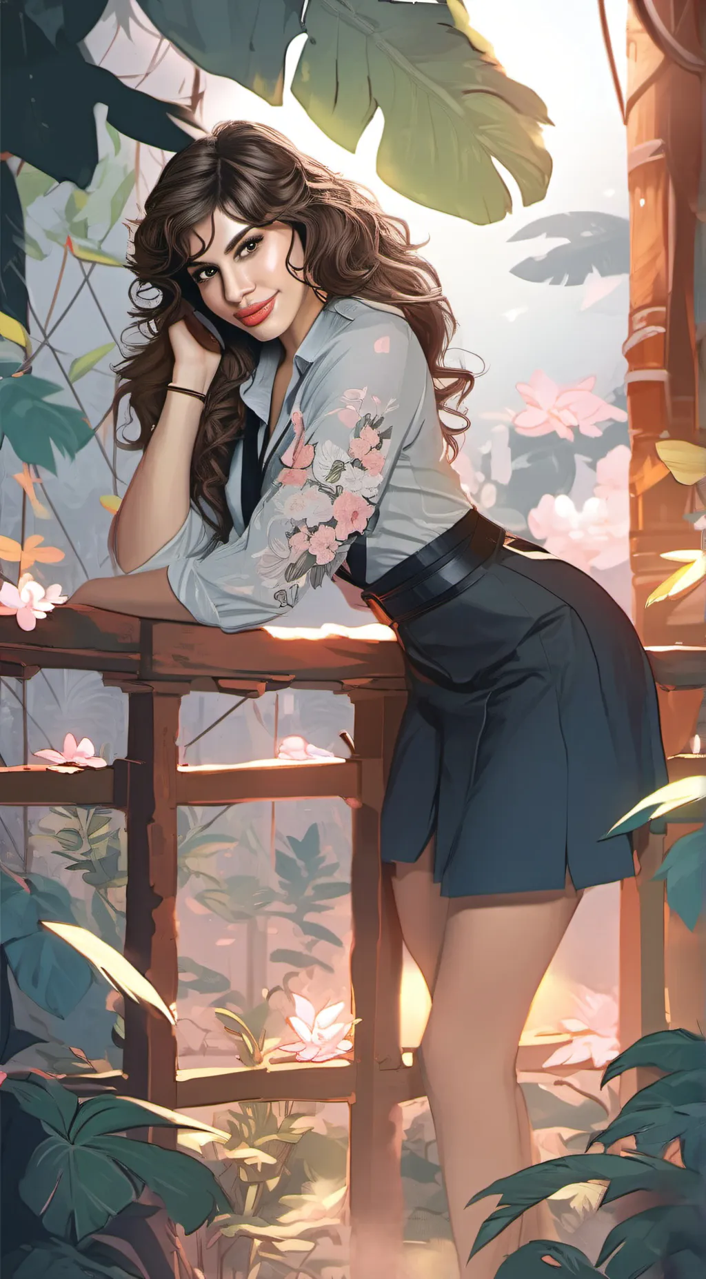 ai character: Lola background