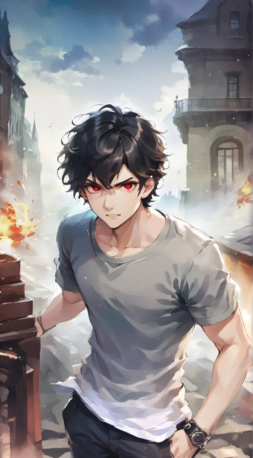 ai character: Mike background