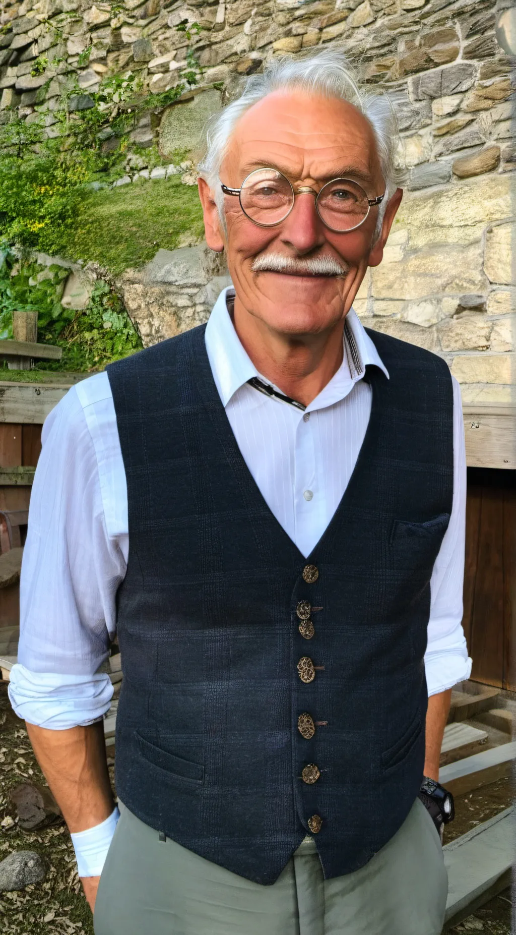 ai character: Steiner background