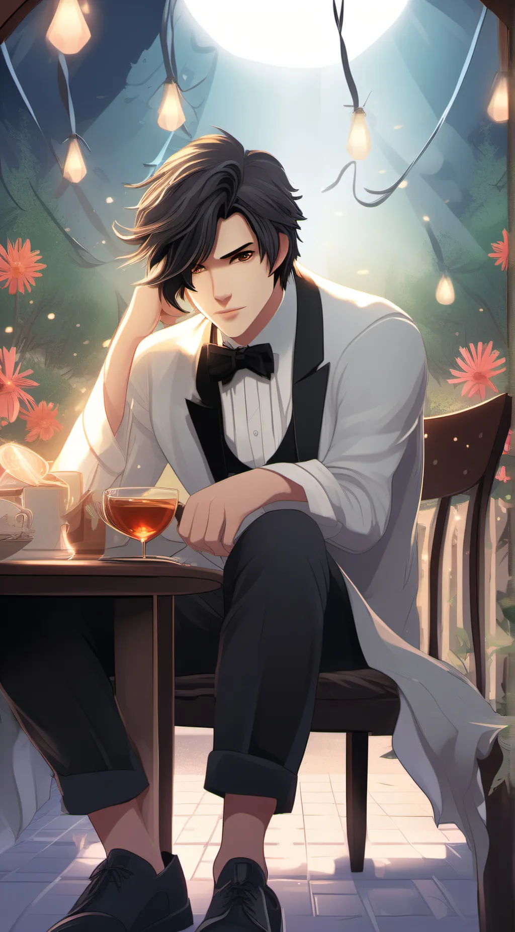 ai character: Riley  background