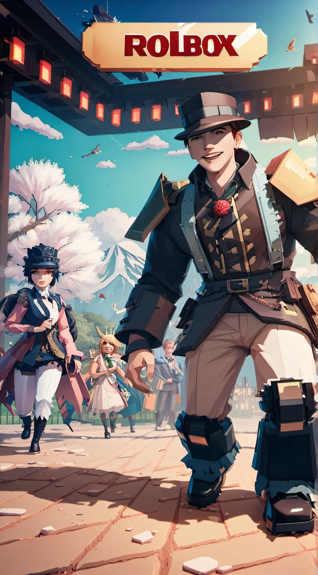 ai character: roblox  background