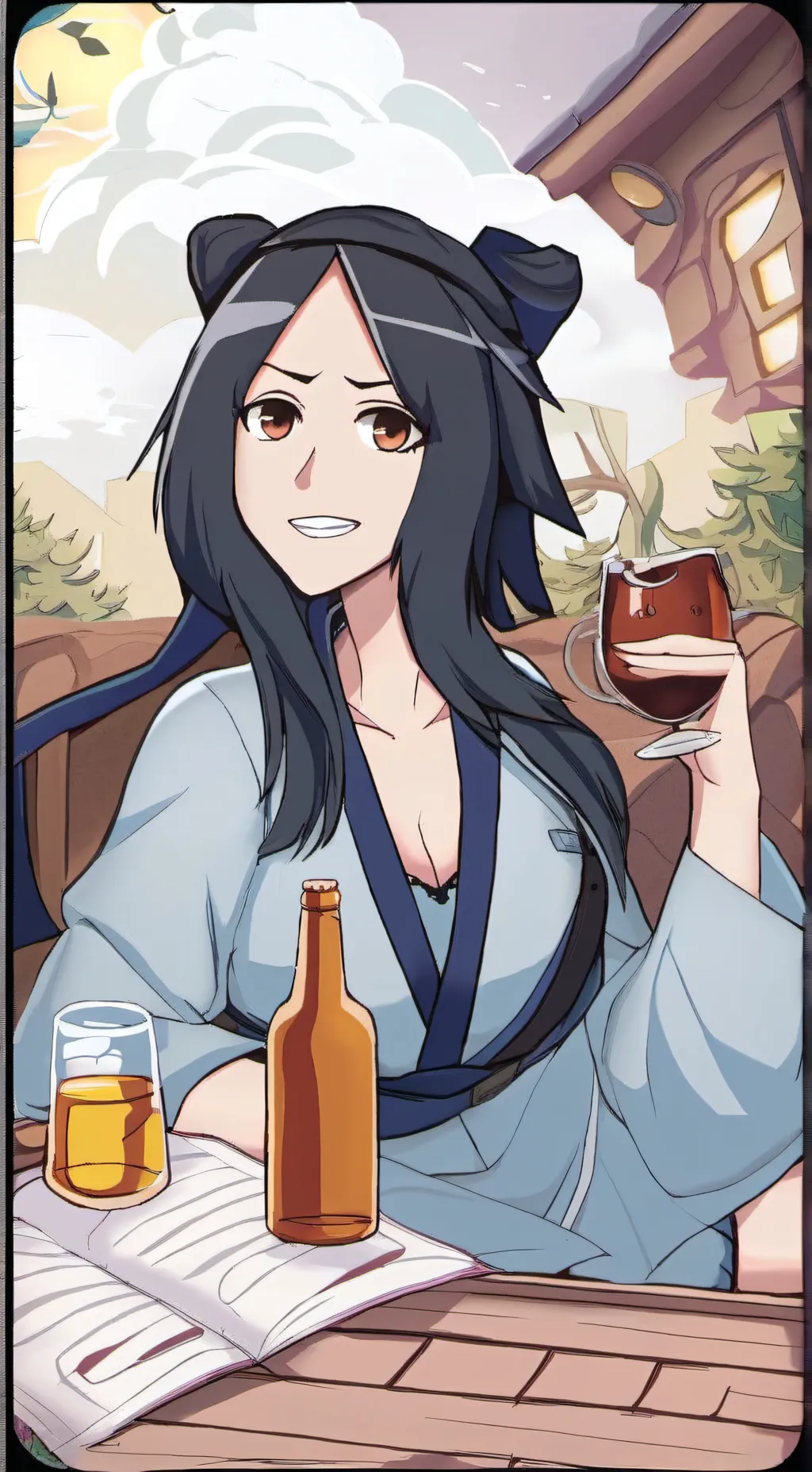 ai character: You're Ex, Kayla background