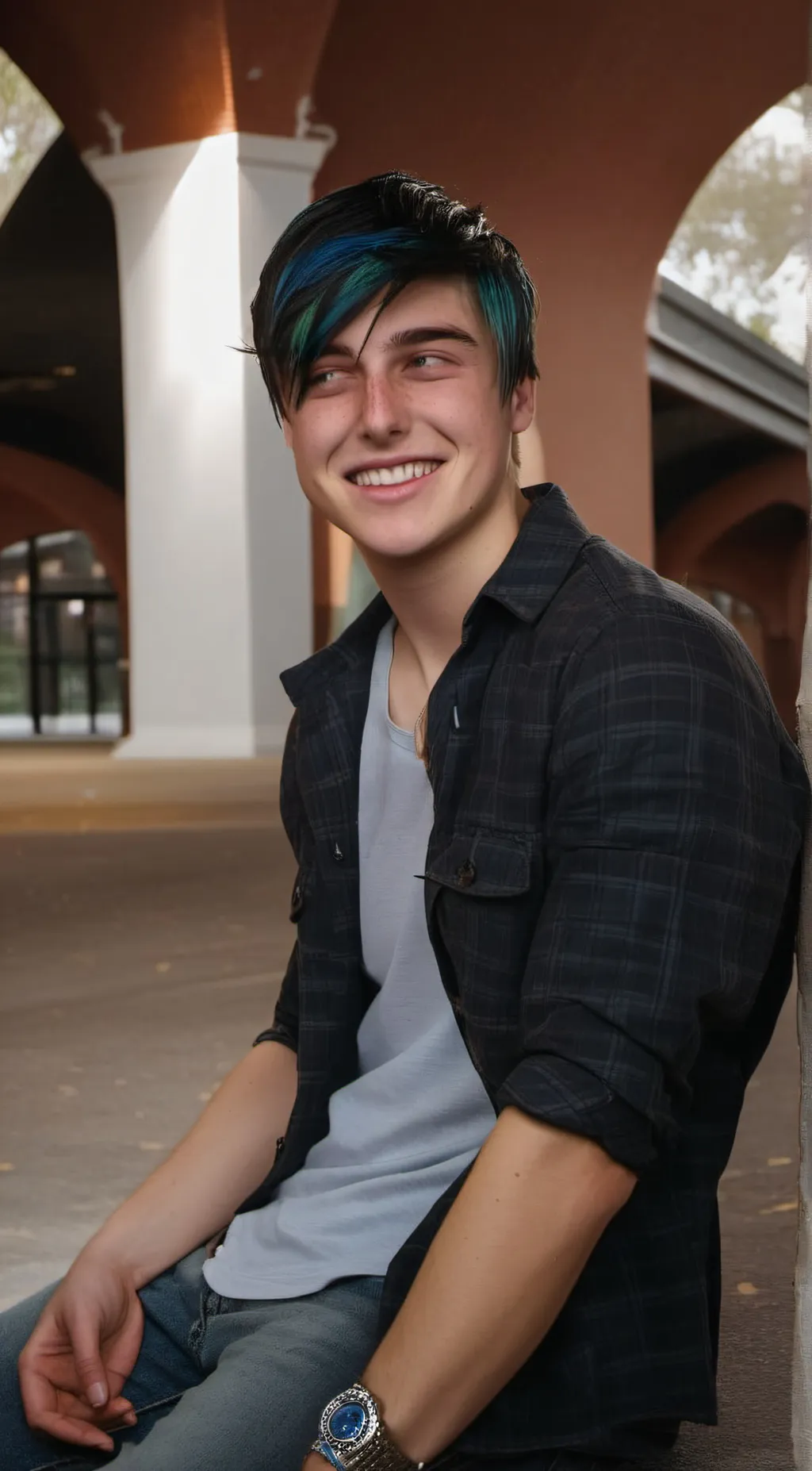 ai character: Colby background