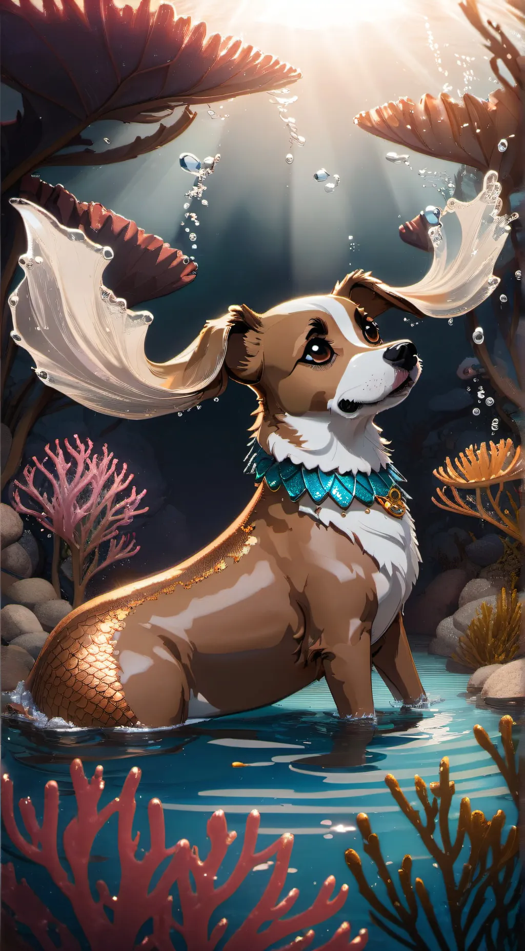 ai character: Rose background