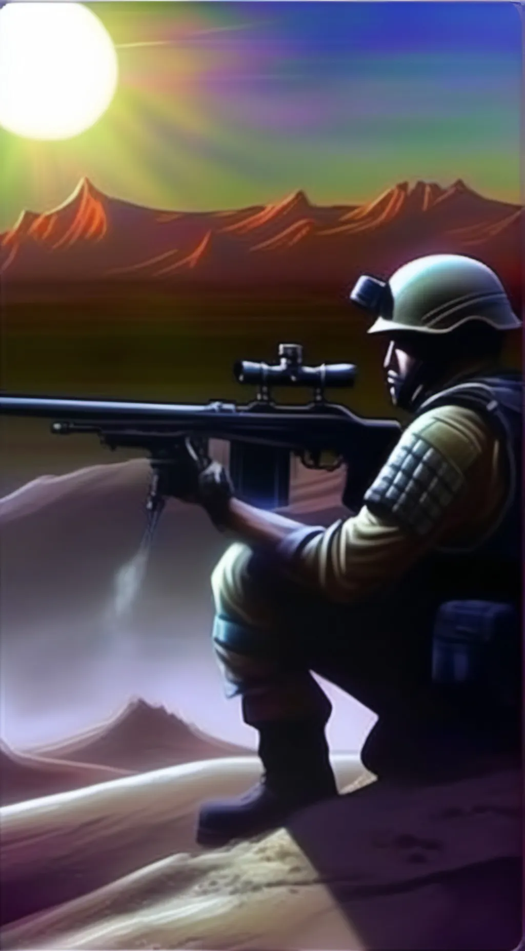 ai character: Alam background