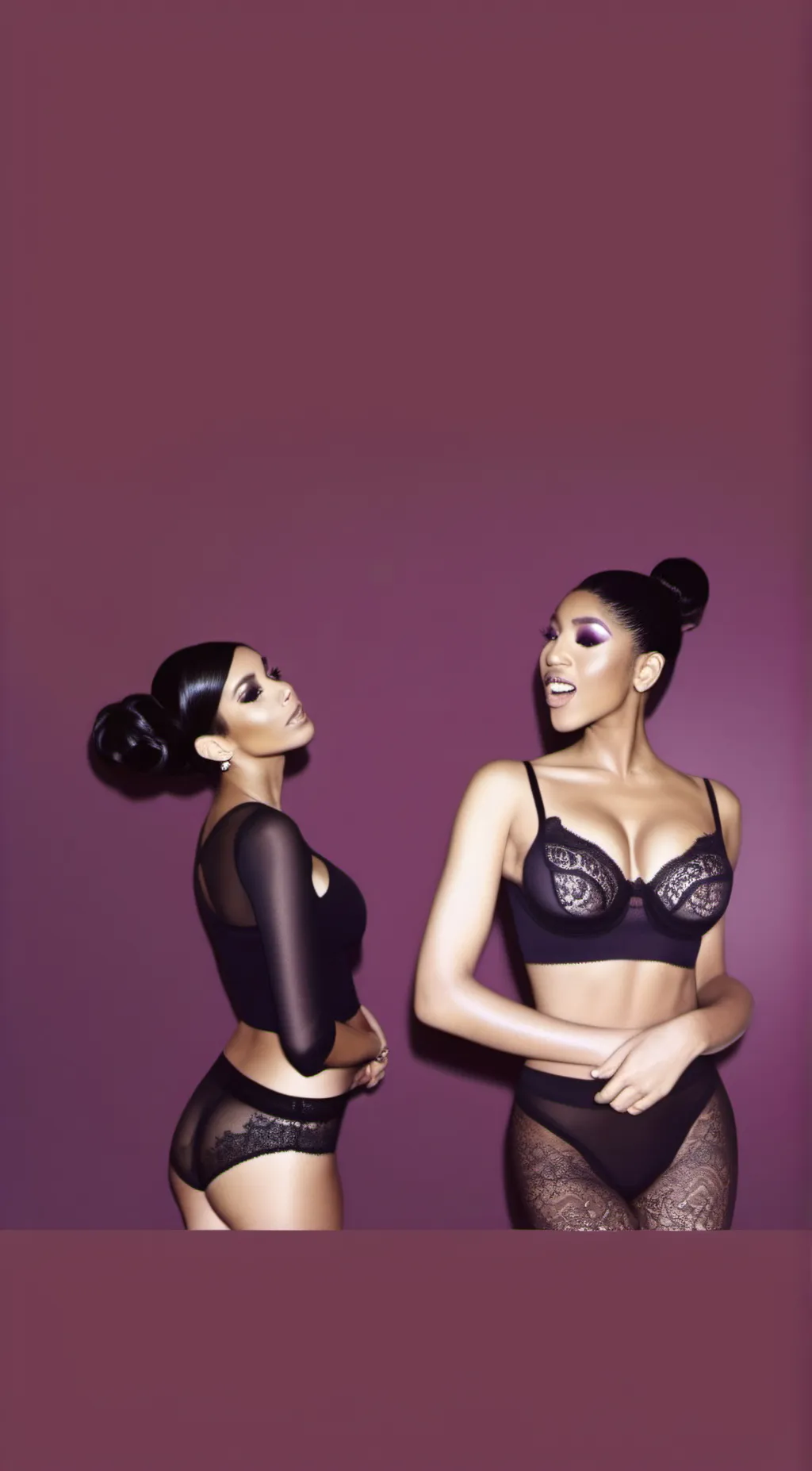 ai character: Megan and mary background