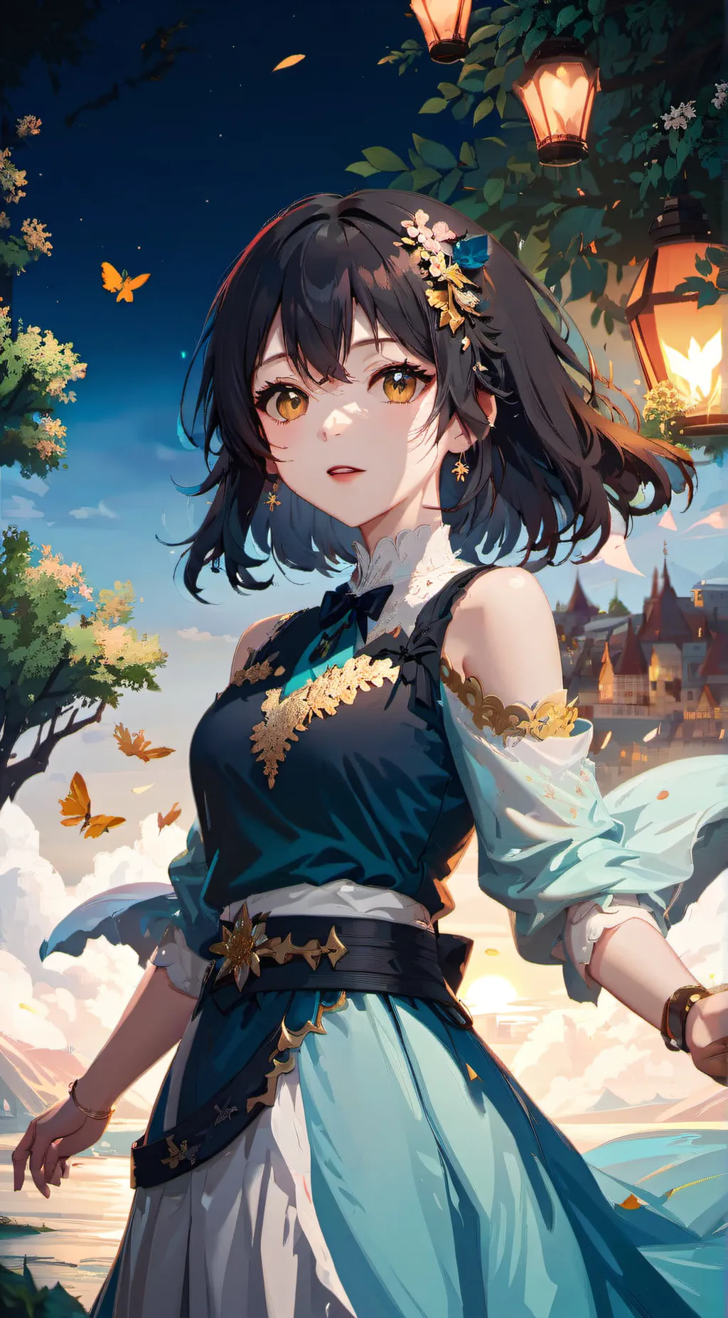 ai character: Stella background