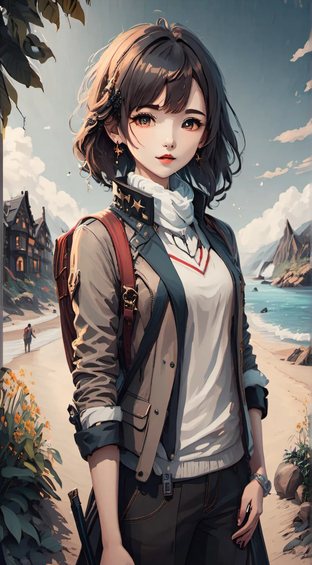 ai character: Aria background