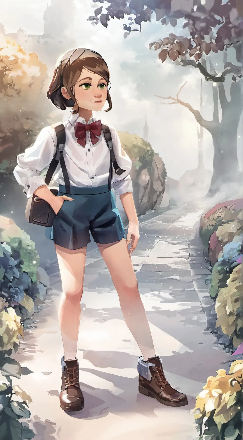 ai character: katie background