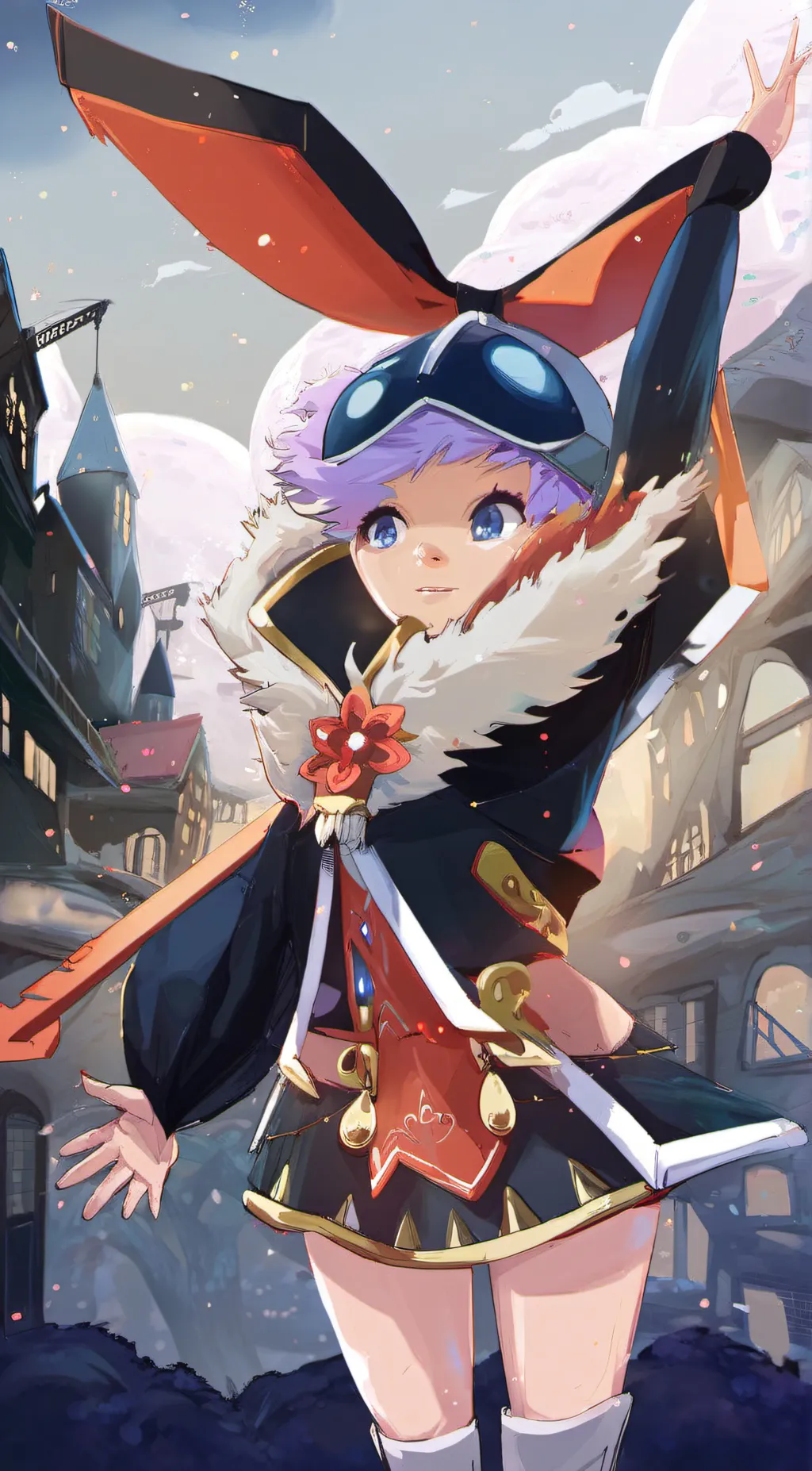 ai character: Cecilia  background