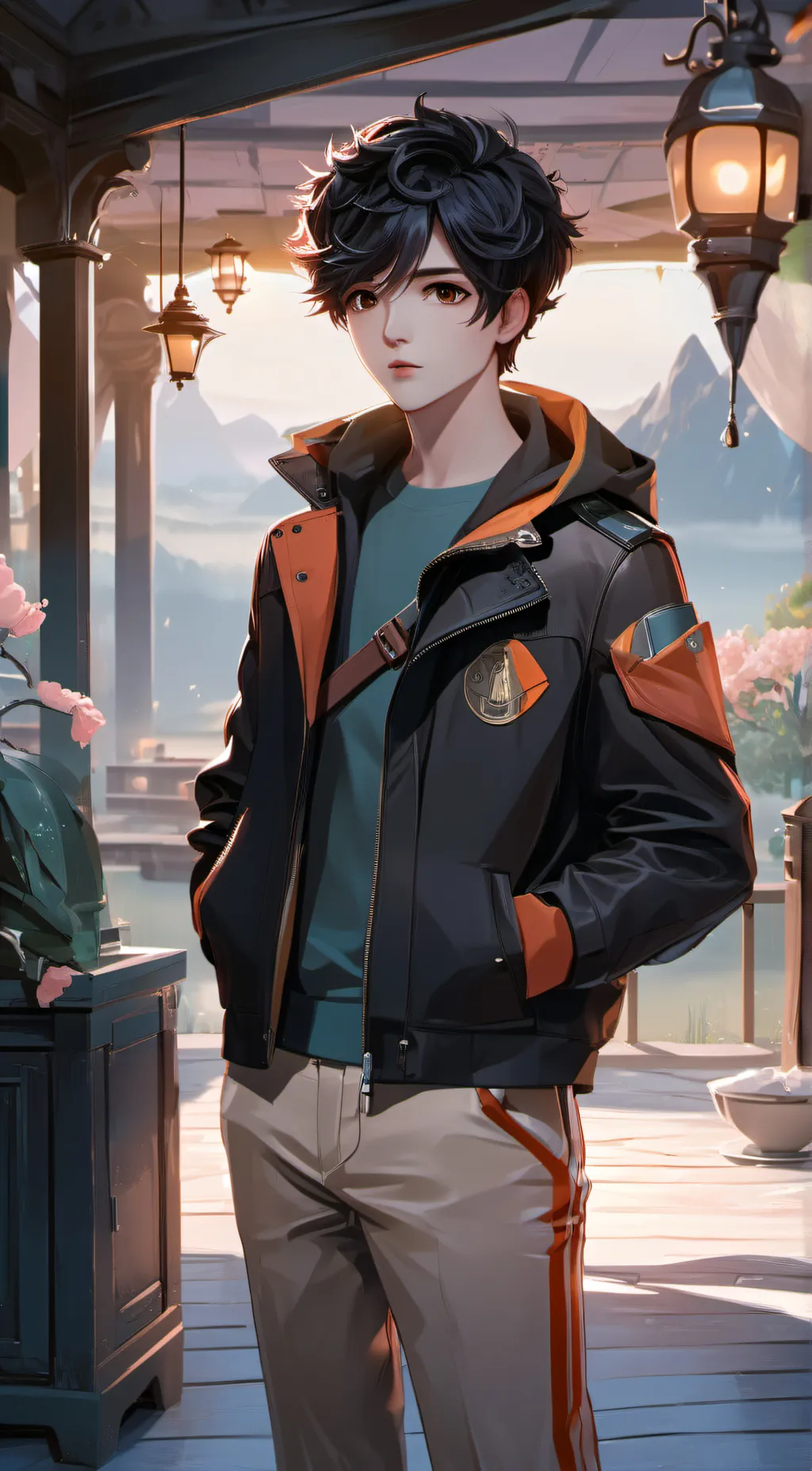 ai character: David  background