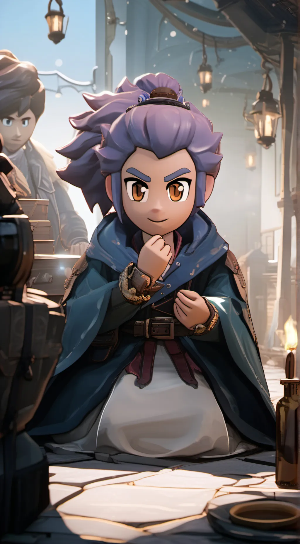 ai character: champ background