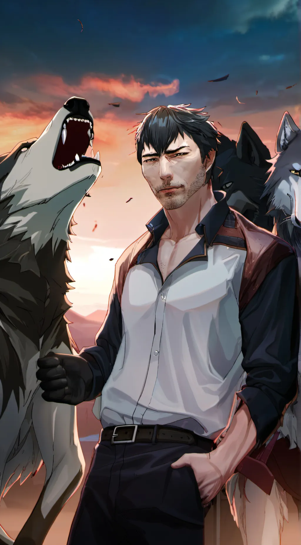 ai character: Nick background